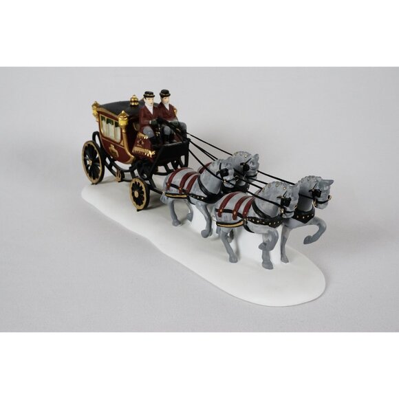 Department 56 Heritage Village Royal Coach #5578-6 Original Box Retired 1989 - Picture 4 of 8